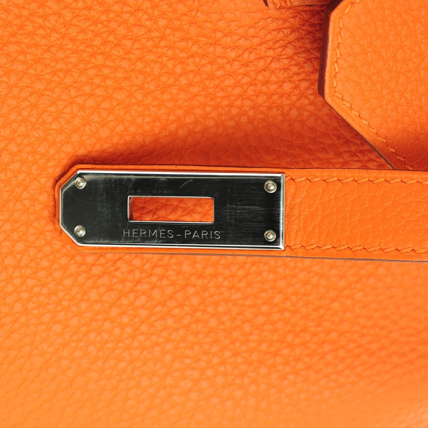 Hermes Togo Birkin 35 Orange 17 of 25