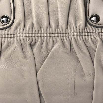 Prada Nappa Gaufre Shopping Satchel Pomice 9 of 12