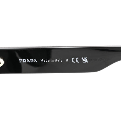 Prada Acetate Sunglasses SPR 13Y White Black 5 of 8