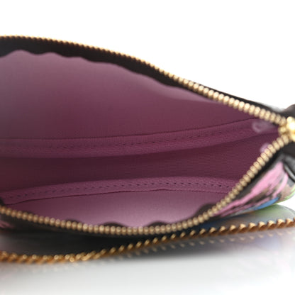 Louis Vuitton Monogram 2021 Christmas Animation Japanese Garden Mini Pochette Accessories Wisteria Pink 4 of 6