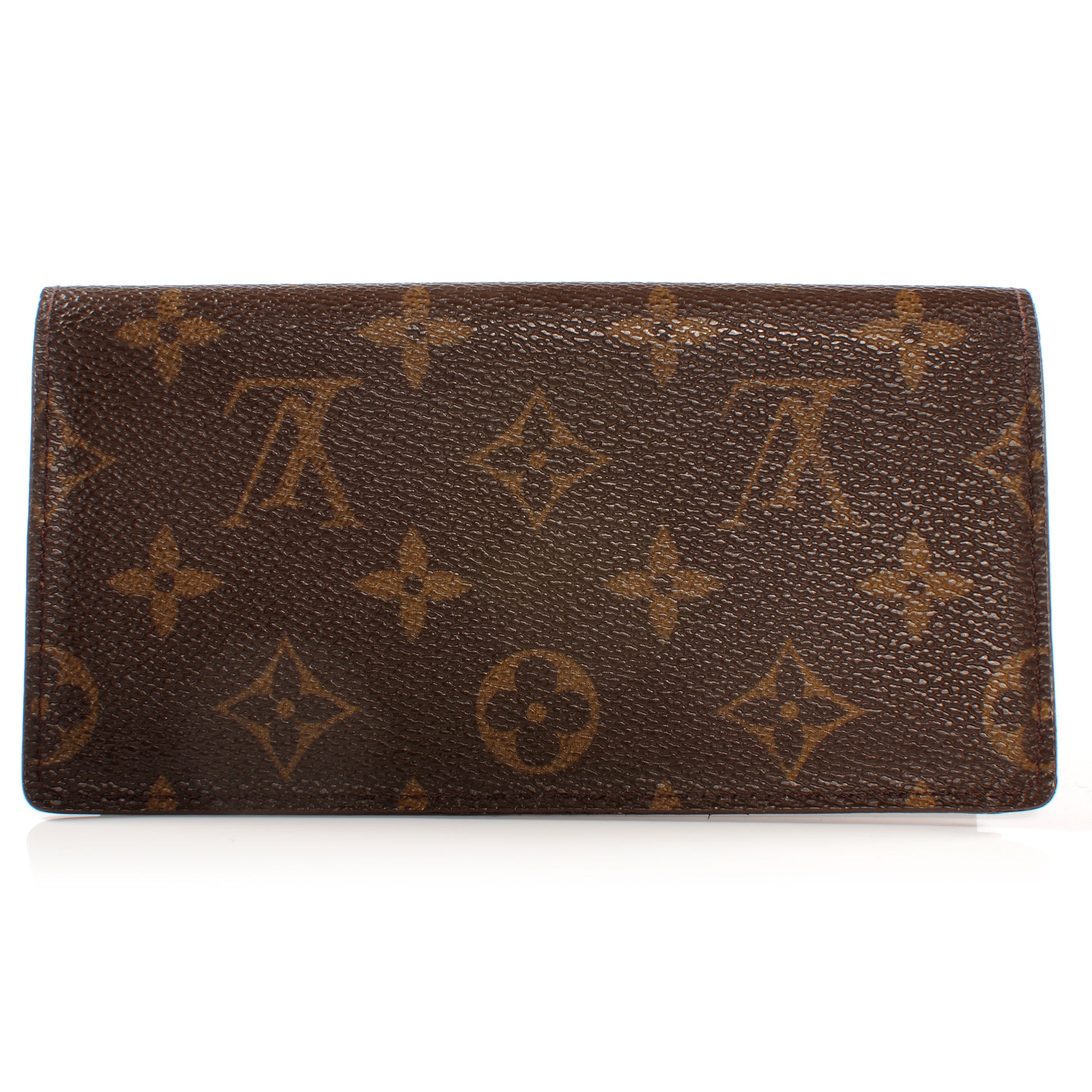 Louis Vuitton Monogram Simple Checkbook Holder Wallet 3 of 7