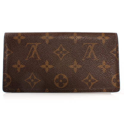 Louis Vuitton Monogram Simple Checkbook Holder Wallet 3 of 7