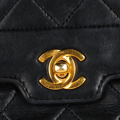 Chanel Lambskin Quilted Small Single Flap Black 12 of 12