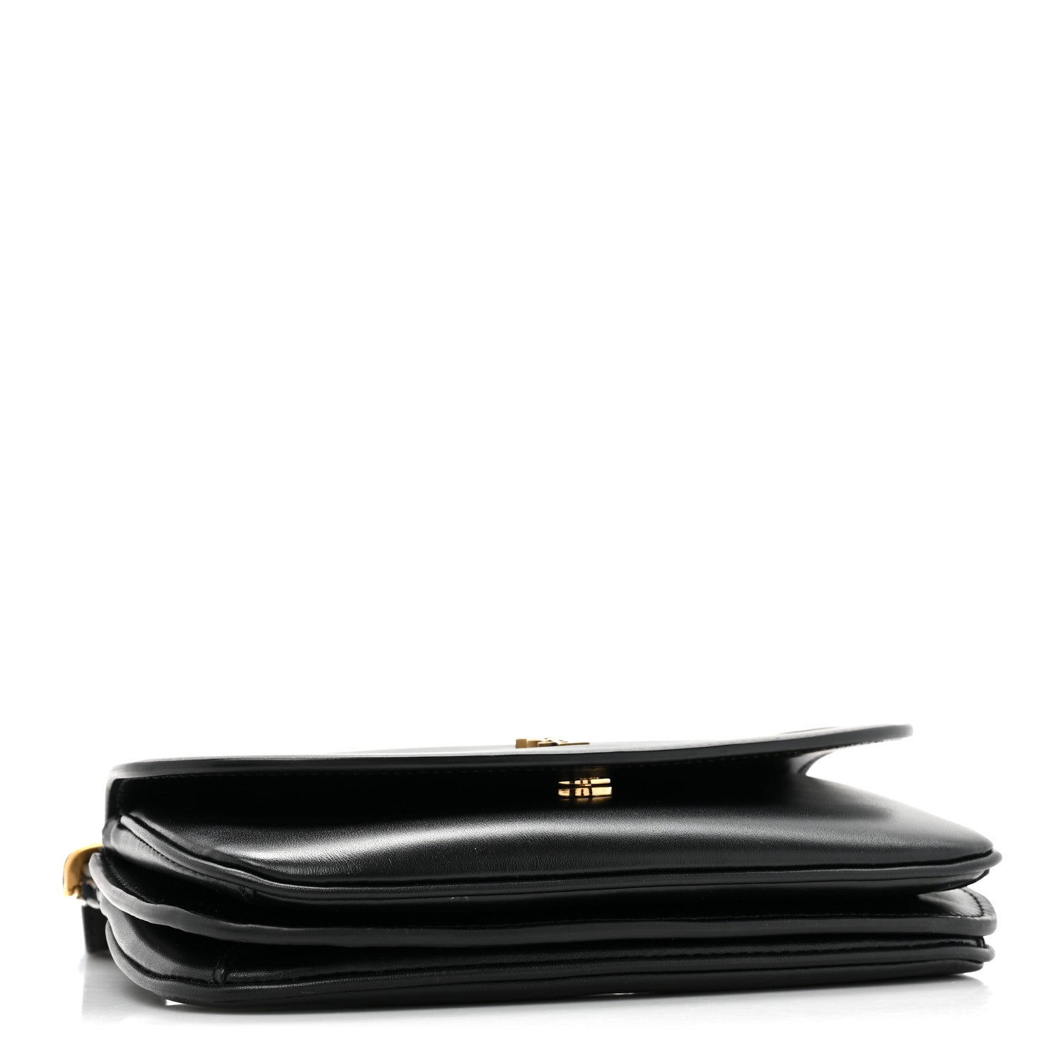 Saint Laurent Smooth Calfskin Small Charlie Shoulder Bag Black 4 of 12