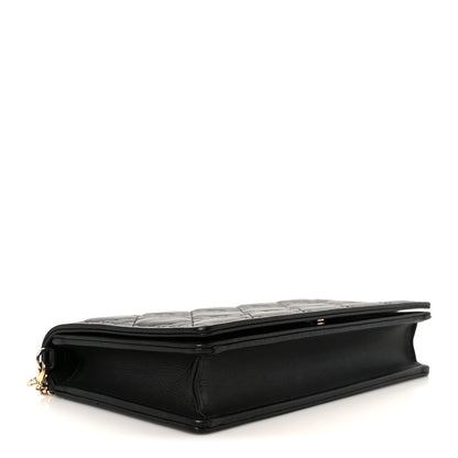 Christian Dior Lambskin Cannage Lady Dior Pouch Black 5 of 16