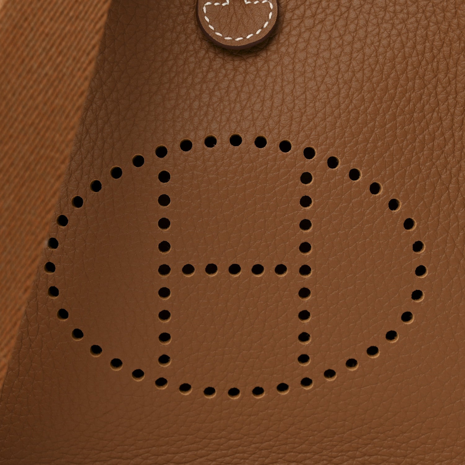 Hermes Taurillon Clemence Evelyne TPM Gold 8 of 11