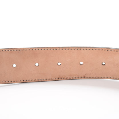 Gucci Imprime Monogram Interlocking G Belt 80 32 Mauve 5 of 10