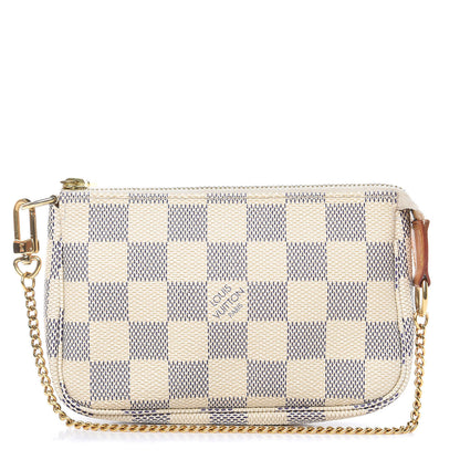 Louis Vuitton Damier Azur Mini Pochette Accessories 1 of 10