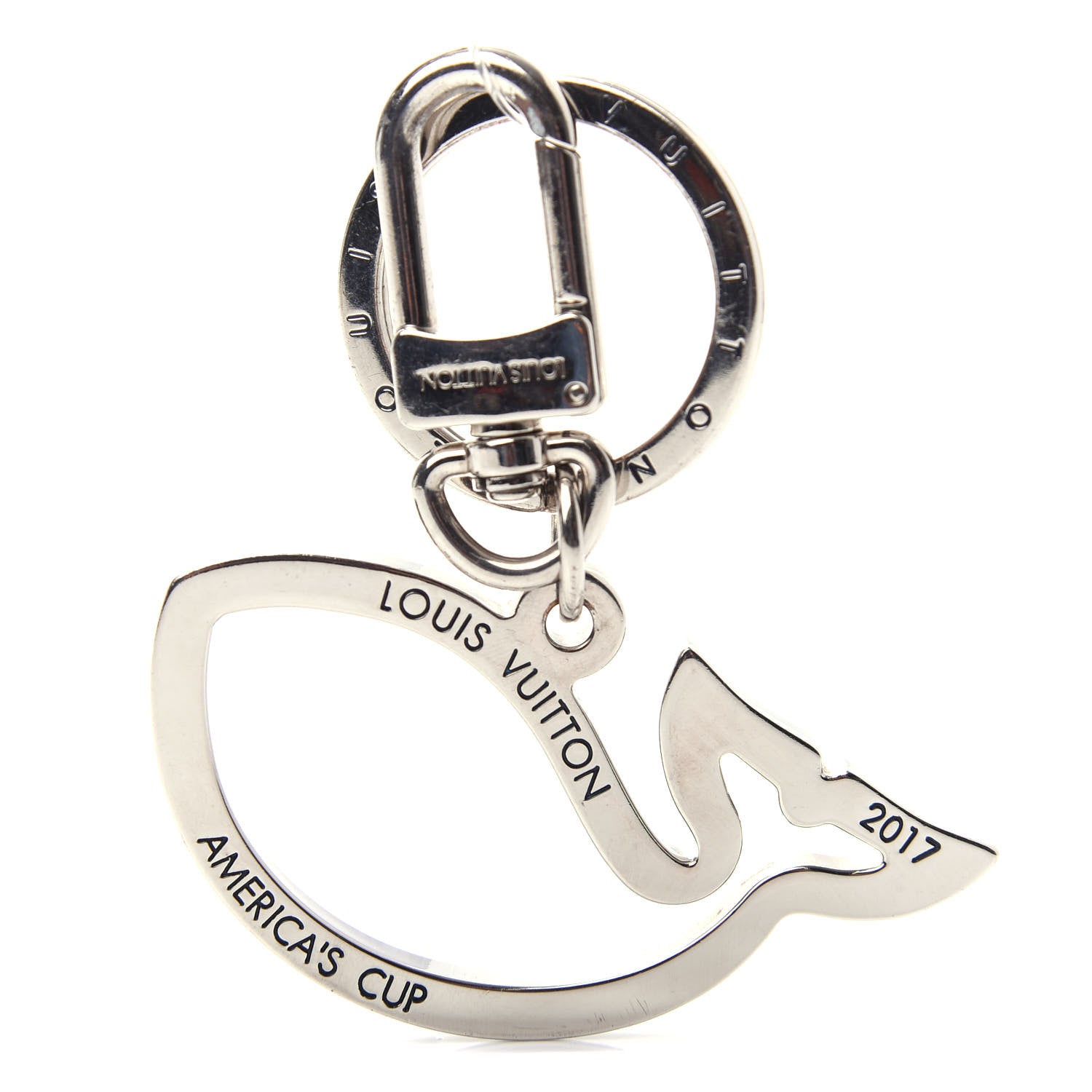 Louis Vuitton Americas Cup Tropicoral Whale Bag Charm Key Holder 1 of 5