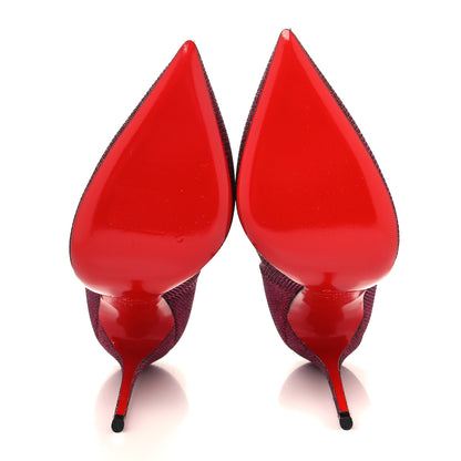 Christian Louboutin Glitter So Kate Dragonfly 120 Pumps 39 Cassis 5 of 8