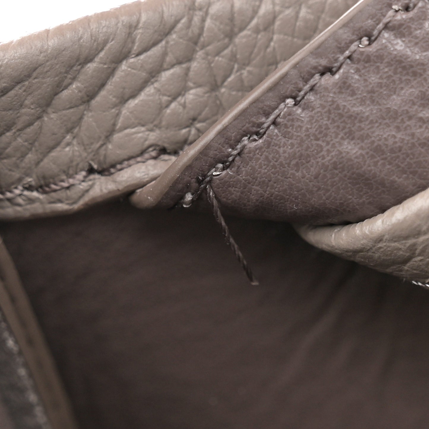 Grained Calfskin Medium The Tote Bag Cement