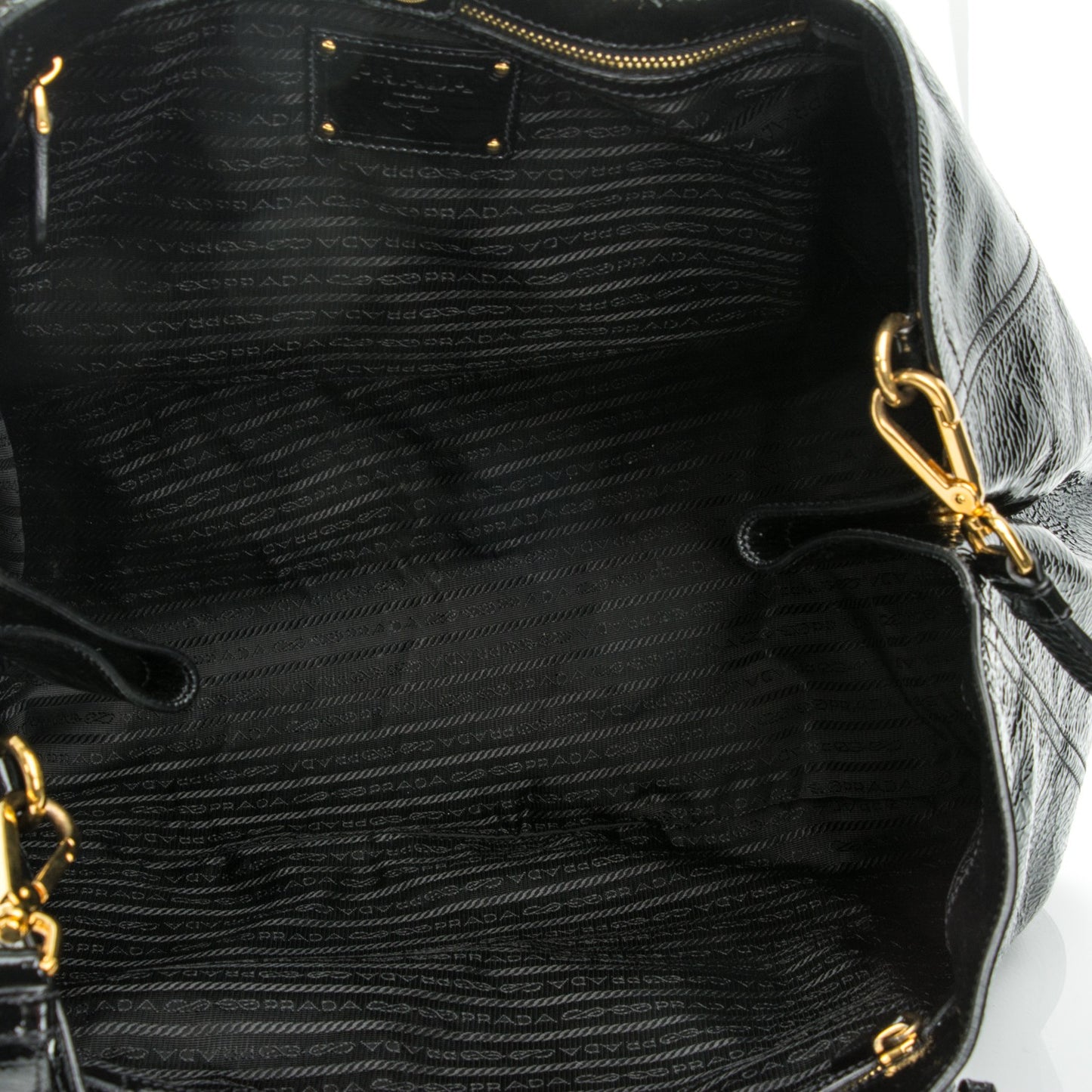 Vernice Naplak Tote Black