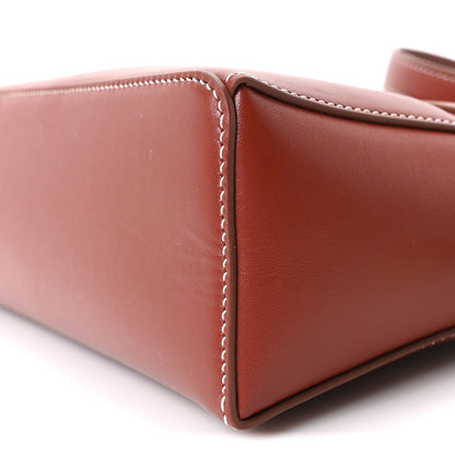 Loro Piana Saddle Calfskin L23 Extra Bag Deep Kummel Sun Gold 9 of 9