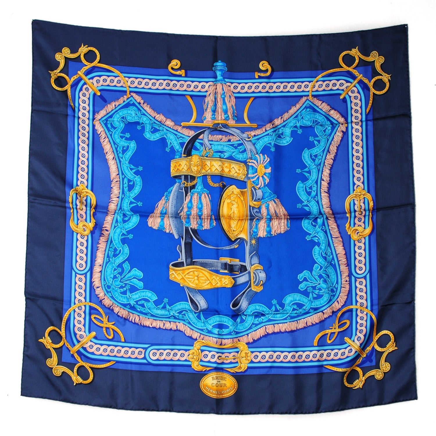 Hermes Silk Bride De Cour Scarf 90 2 of 5