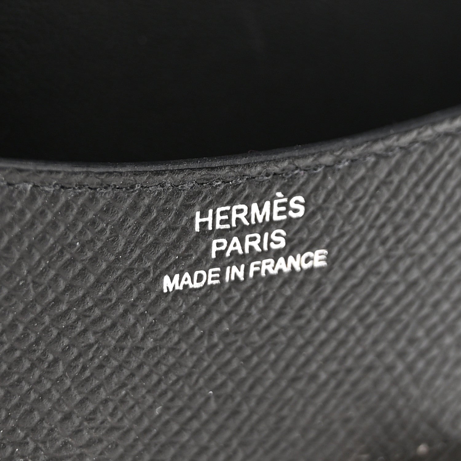 Hermes Epsom Constance Slim Wallet Black 7 of 7