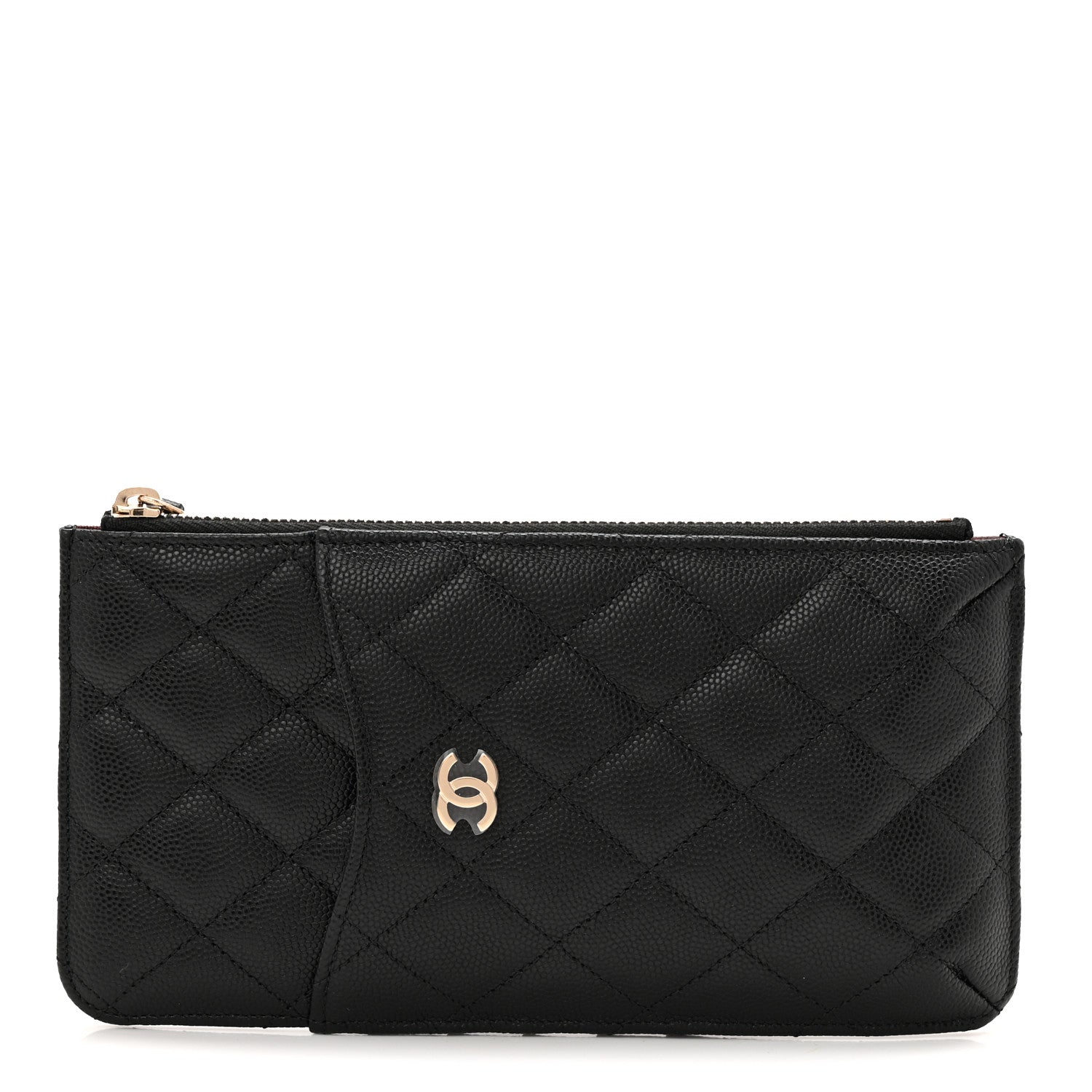 Chanel Caviar Quilted Classic iPhone Pouch Black 1 of 8
