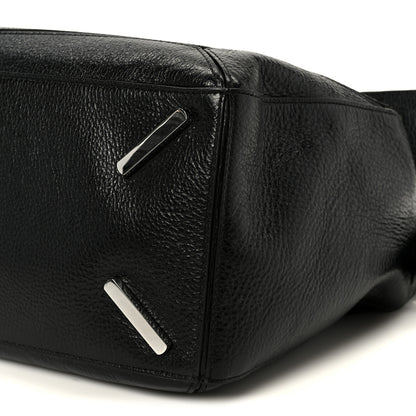 Loewe Grained Calfskin Large Puzzle Edge Bag Black 10 of 10