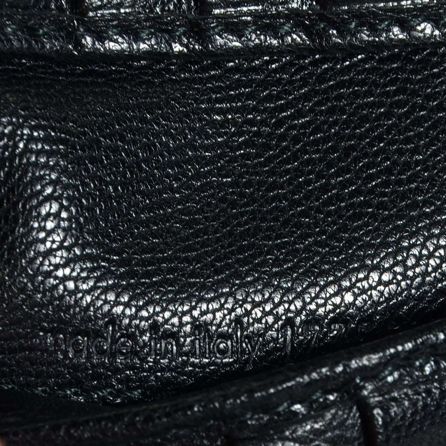Goatskin Belle de Jour French Wallet Black