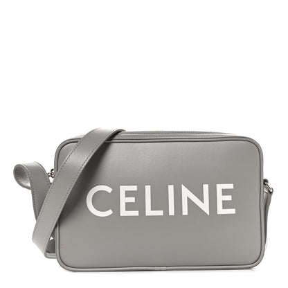 Celine Smooth Calfskin Medium Messenger Bag Pale Grey 1 of 7