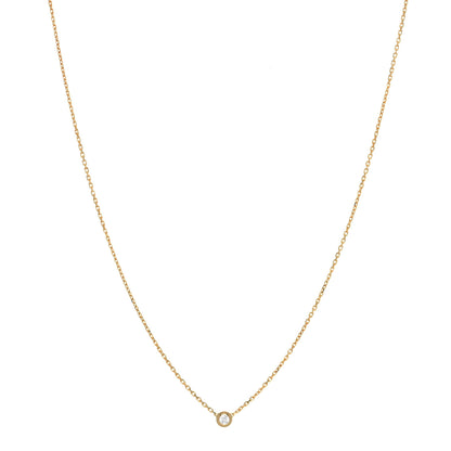 Cartier 18K Yellow Gold Diamond XS D'Amour Pendant Necklace 1 of 5
