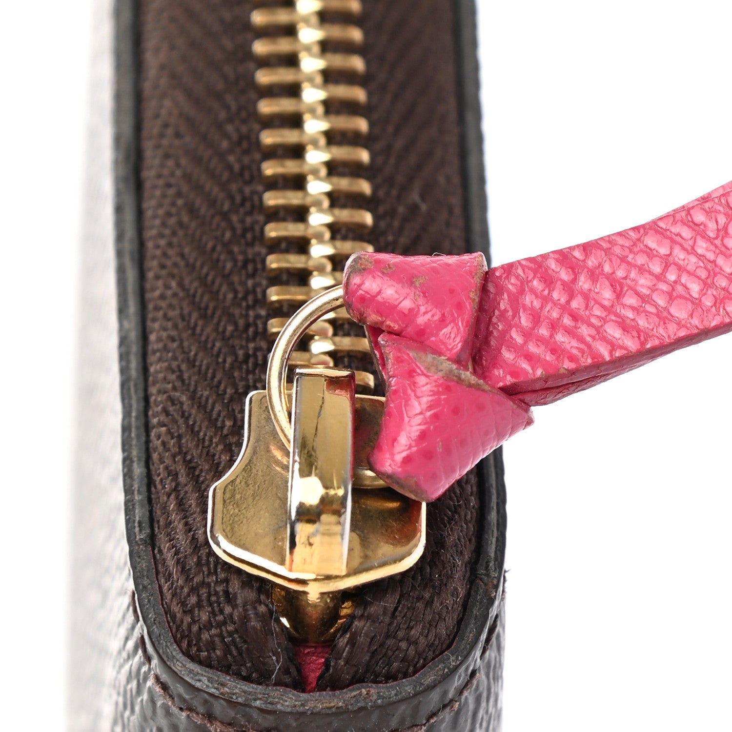 Louis Vuitton Monogram Clemence Wallet Hot Pink 9 of 13