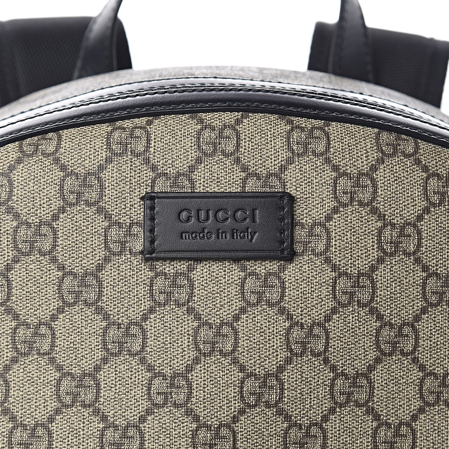 Gucci GG Supreme Monogram Medium Backpack Black 10 of 11