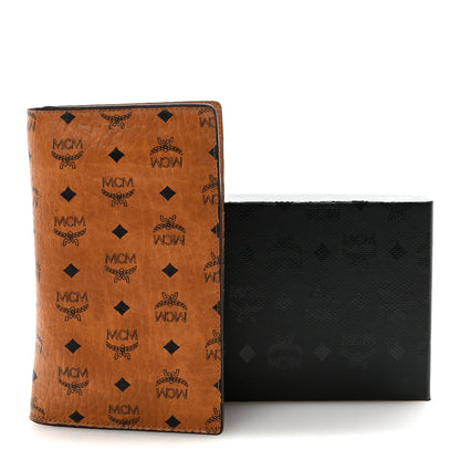 MCM Visetos Bi-Fold Long Wallet Cognac 7 of 7