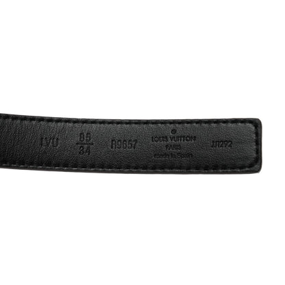 Louis Vuitton Monogram 20mm Initiales Belt 85 34 Black 4 of 6