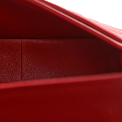 Chanel Caviar Quilted Jumbo Double Flap Red 5 of 10