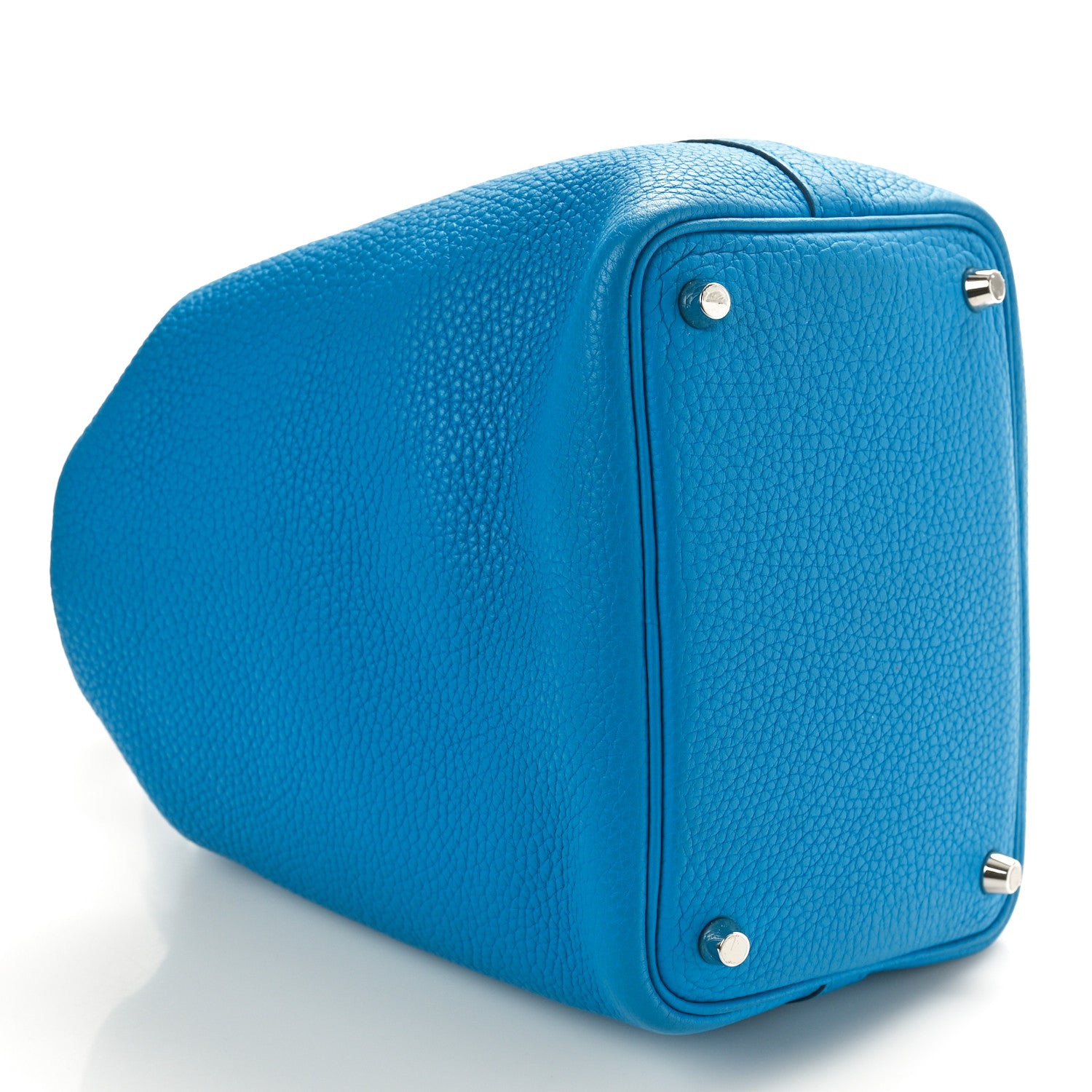 Hermes Taurillon Clemence Picotin Lock 18 PM Bleu Frida 4 of 9