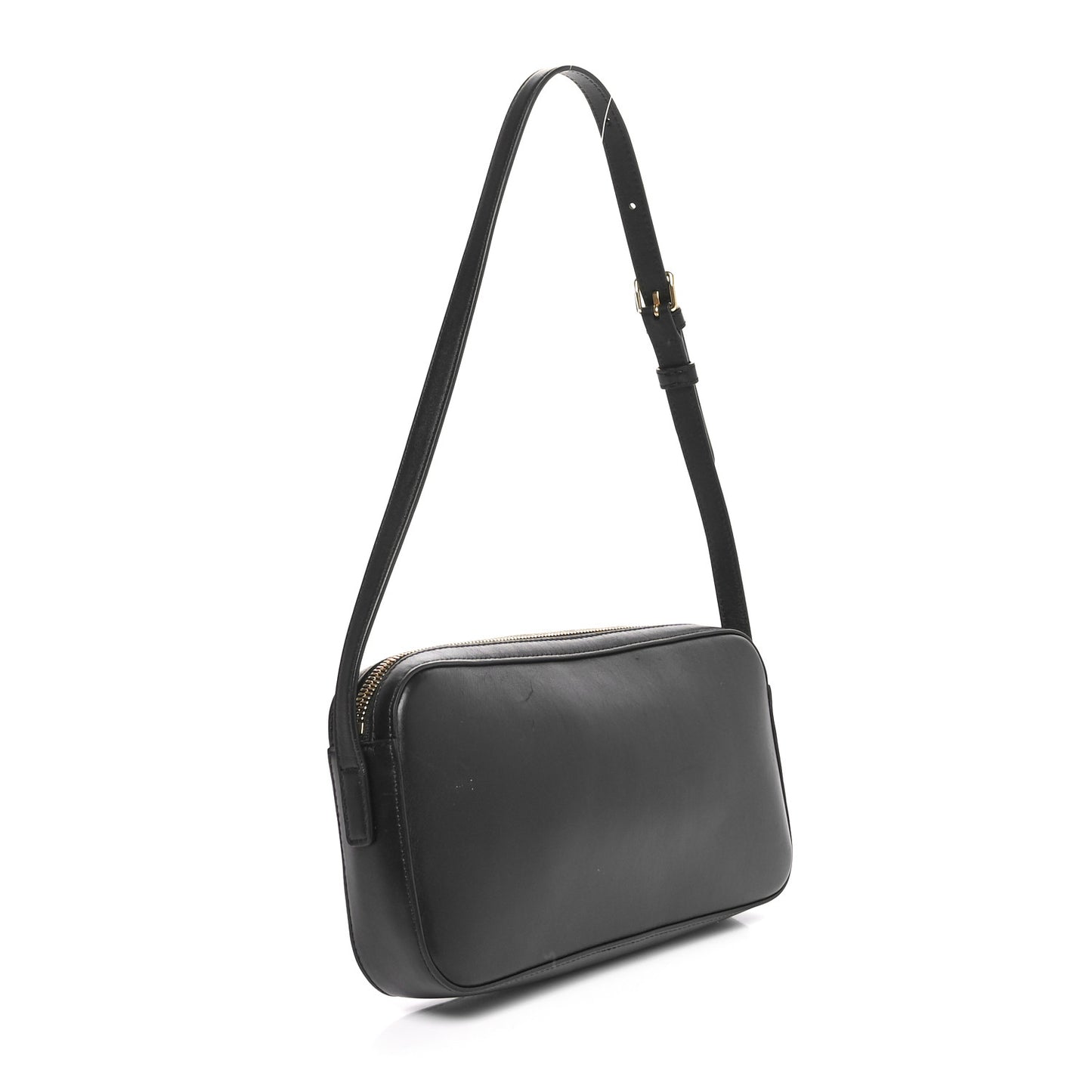 Smooth Calfskin Cuir Triomphe Camera Shoulder Bag Black