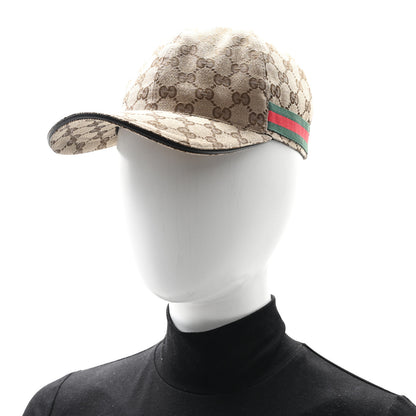 Gucci Monogram Web Baseball Hat M Beige Cocoa 2 of 10