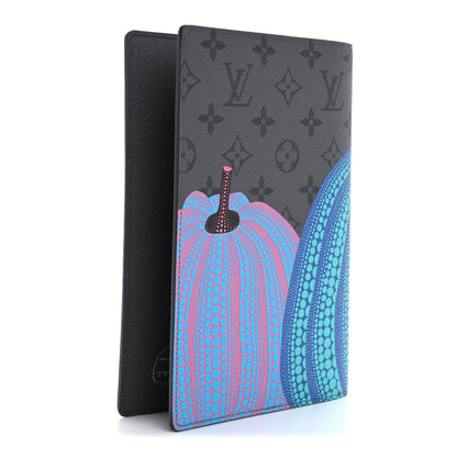 Louis Vuitton LV X YK Monogram Eclipse Reverse Pumpkin Notebook Cover Multicolor 3 of 8