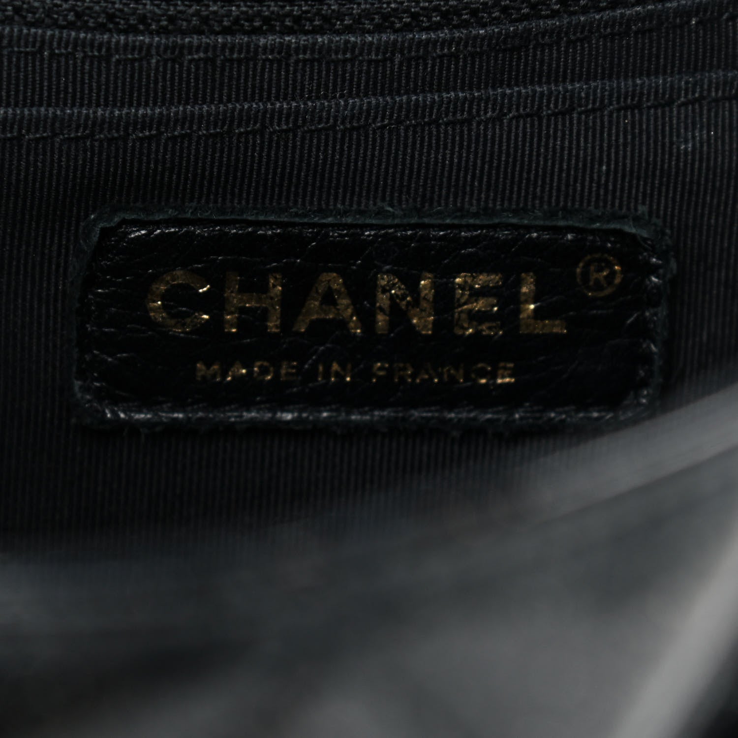 Chanel Patent Quilted Sparkle Glitter Jumbo Single Flap Black 6 of 11