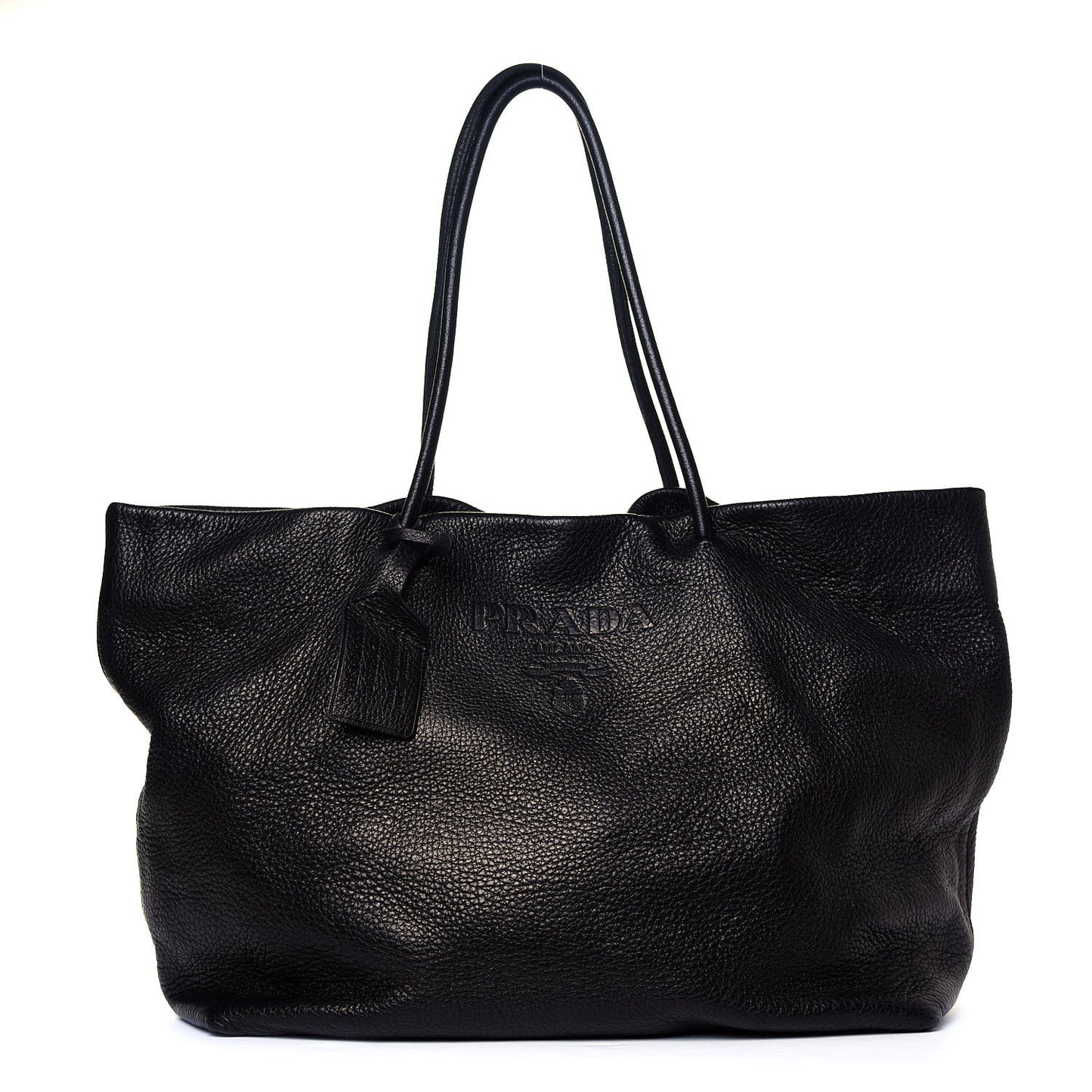 Deerskin Shoulder Bag Black