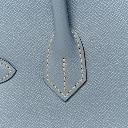 Hermes Epsom Birkin 30 Ciel 10 of 33