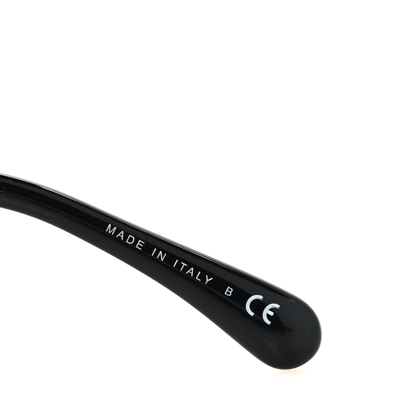 Chanel Acetate Strass Square Sunglasses 5422-B Black White 6 of 7