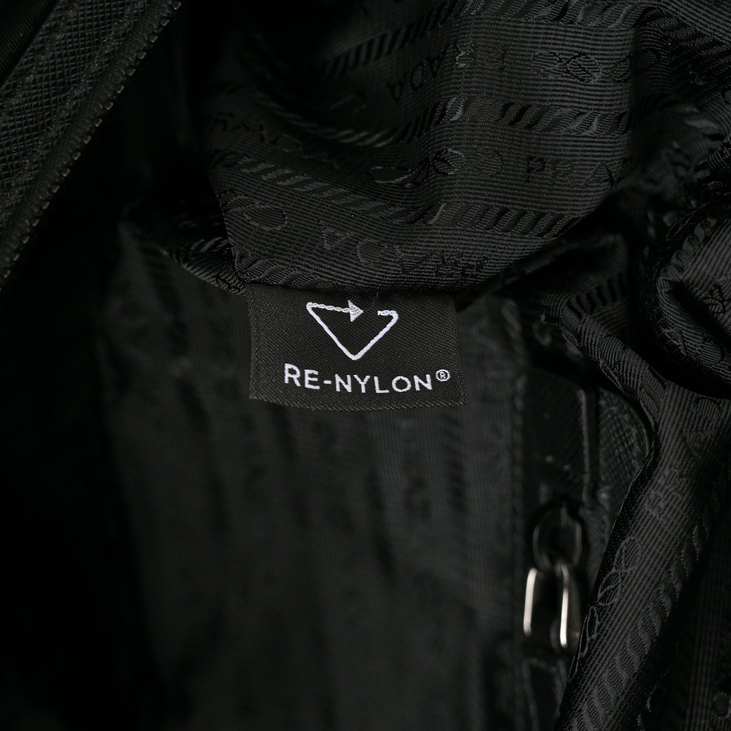 Tessuto Nylon Saffiano Duffle Black