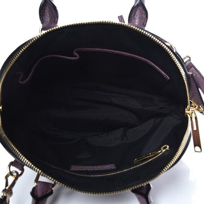 Burberry Heritage Grain Small Orchard Bowling Bag Purple 5 of 9