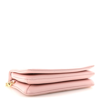 Louis Vuitton Lambskin Embossed Monogram Pochette Coussin Rose 4 of 10