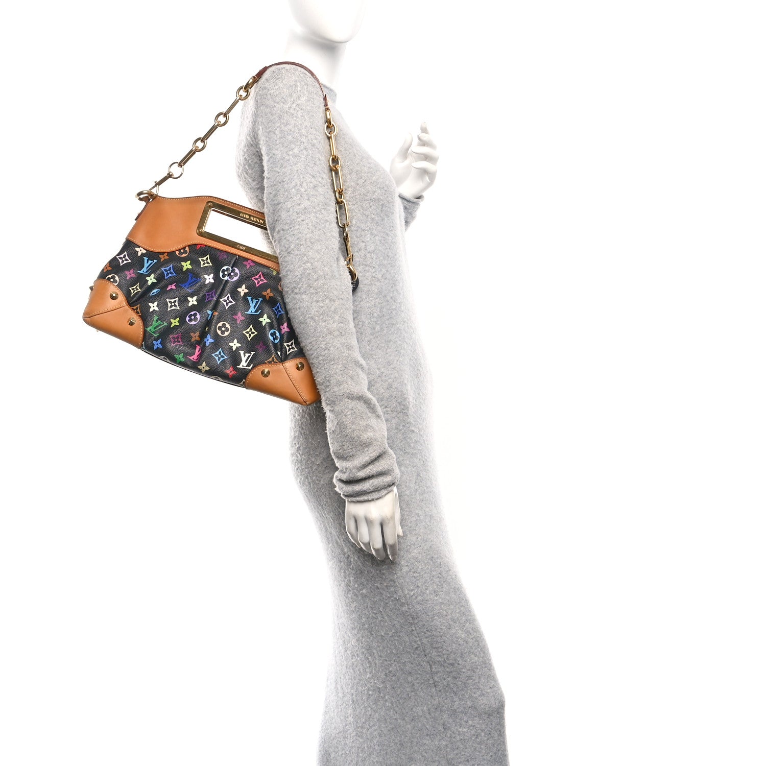 Louis Vuitton Monogram Multicolor Judy MM Black 1854889 – FASHIONPHILE