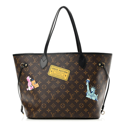 Louis Vuitton Monogram My LV World Tour Neverfull MM 1 of 12
