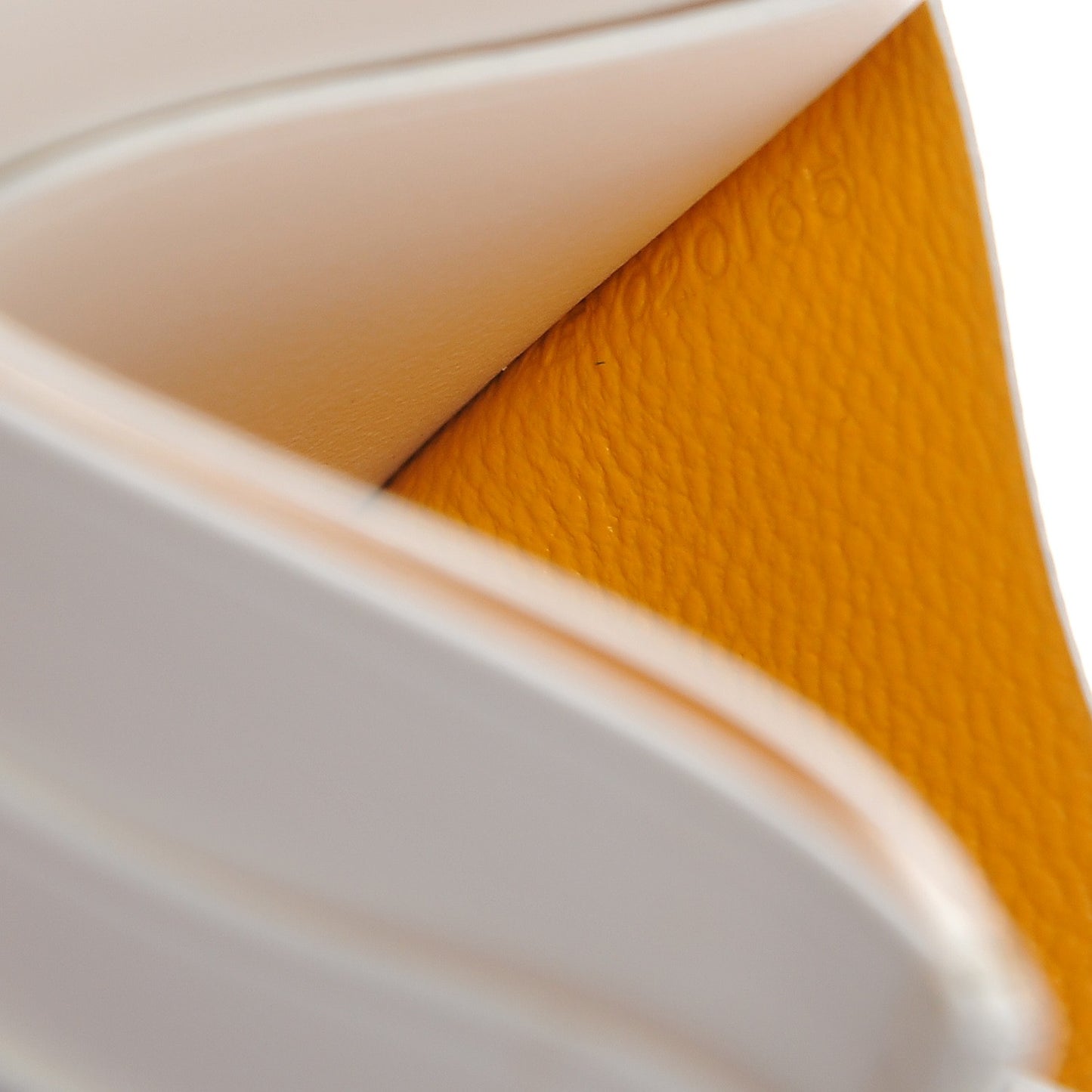 Goyardine Saint Sulpice Card Holder White