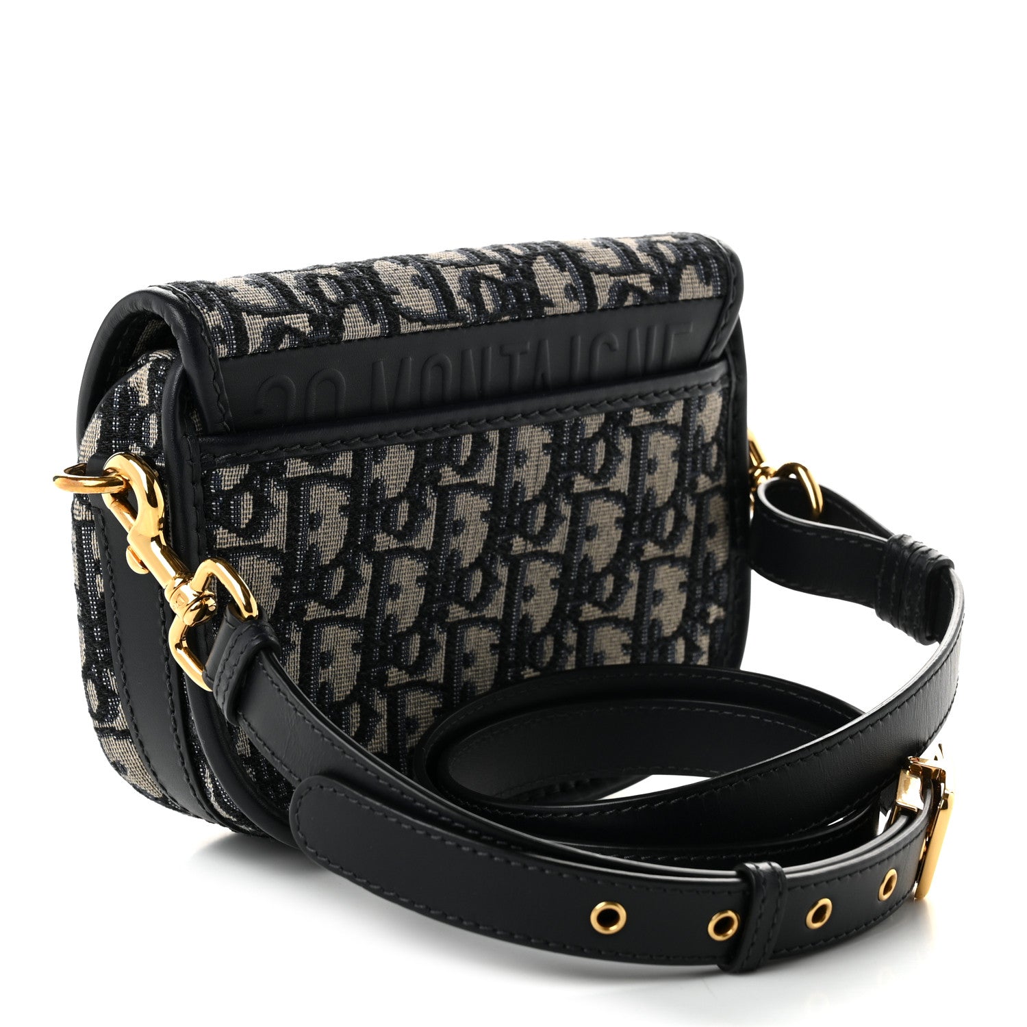 Christian Dior Oblique Small Bobby Flap Blue 2 of 9
