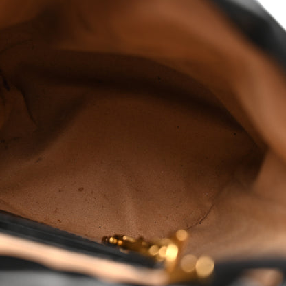 Gucci Calfskin Matelasse Mini GG Marmont 2.0 Bucket Bag Black 4 of 10