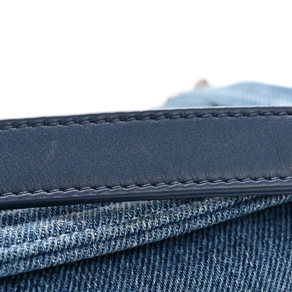 Chanel Denim Quilted Small Boy Flap Blue 11 of 11