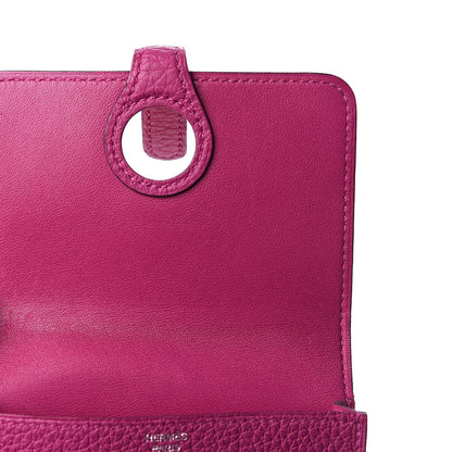 Hermes Togo Dogon Card Case Rose Pourpre 7 of 9