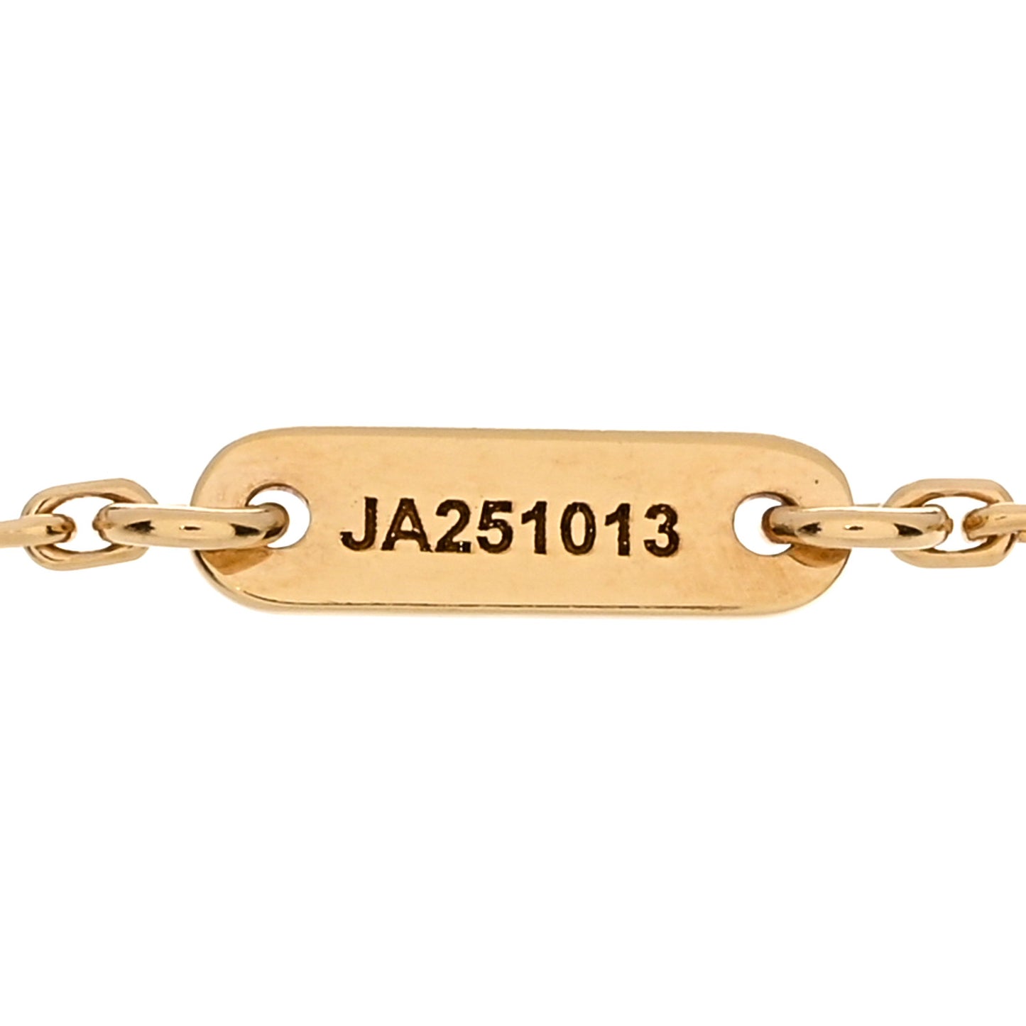 18K Yellow Gold Mother of Pearl Sweet Alhambra Bracelet