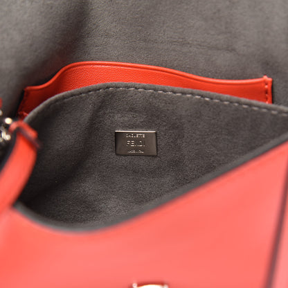 Fendi Shiny Nappa Micro Baguette Papavero 6 of 8