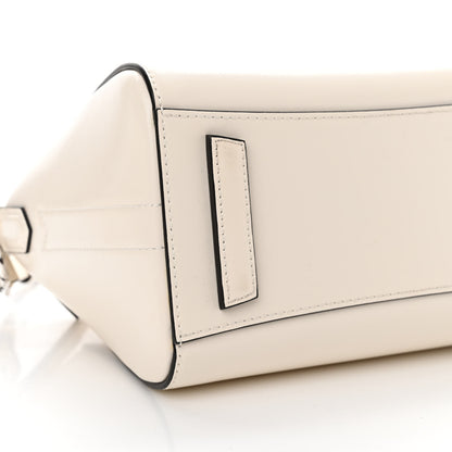 Givenchy Crinkled Patent Calfskin Mini Antigona Ivory 6 of 14